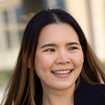Portrait of MBA student Joy